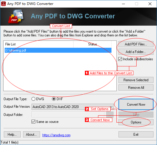 pdf to autocad converter free download